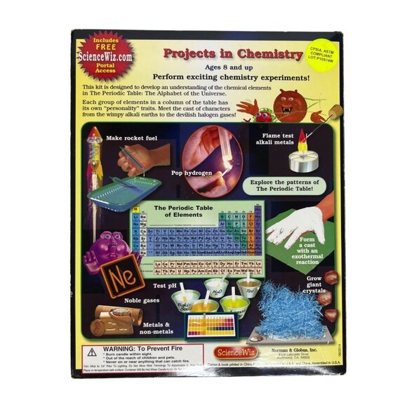 ScienceWiz Chemistry Plus Kit For Kids Age 8+ New - Picture 4 of 5